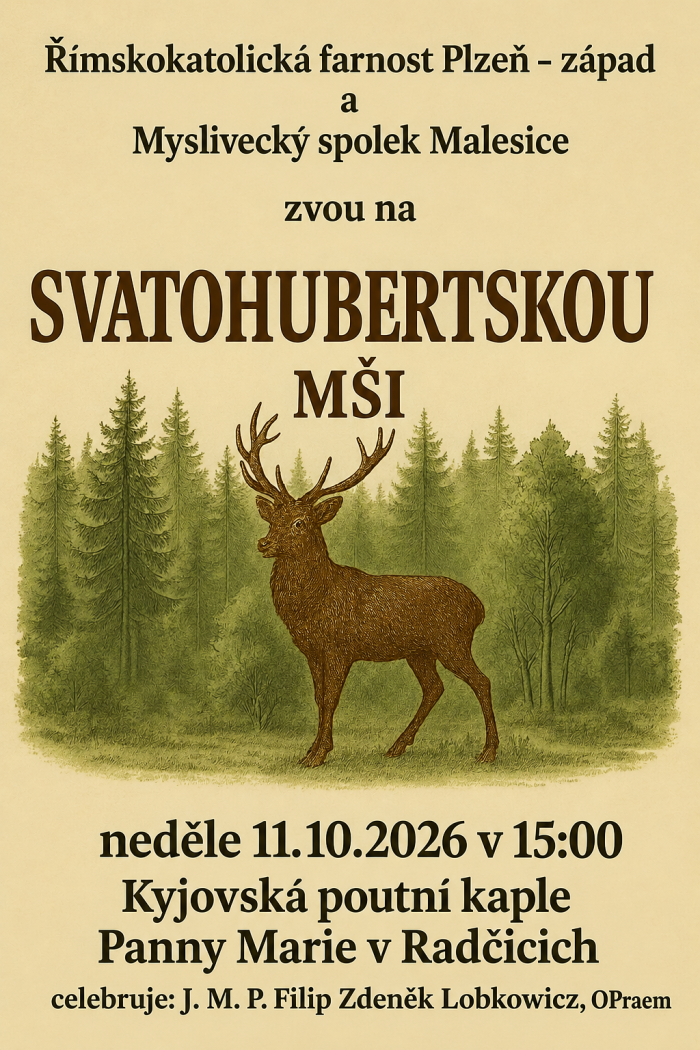 plakát Svatohubertská mše 2026 (1)