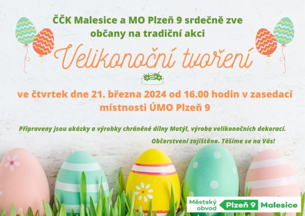 Velikonoční tvoření